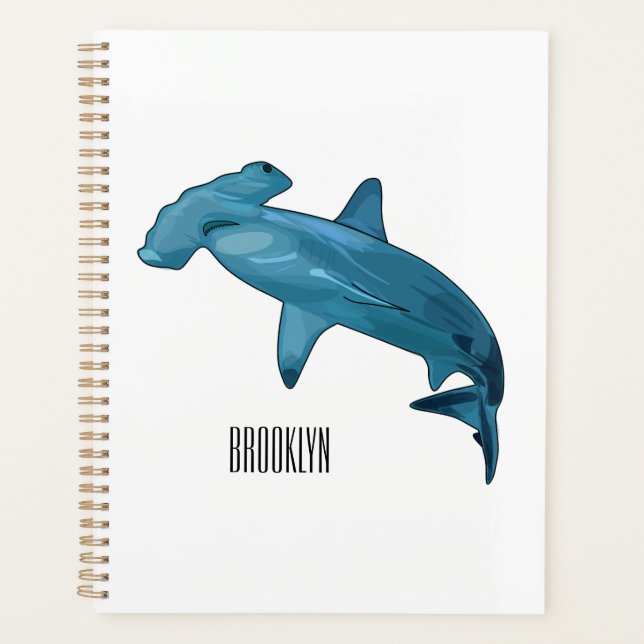 Illustration de requin marteau (Devant)