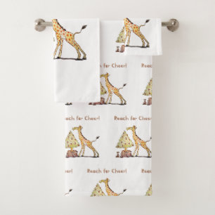 Illustration de sapin de Noël avec girafe dessiné