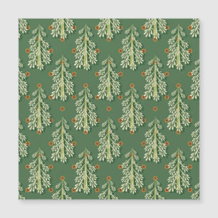 Illustration de sapins de Noël vintage sur fond à