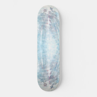 Illustration de skateboard avec des gens de l'ombr