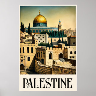Illustration de style vintage unique Affiche de Jé