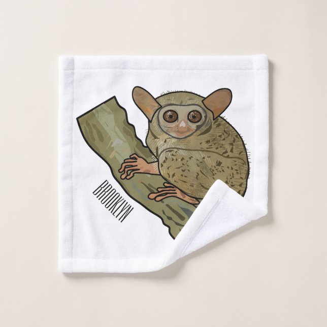 Illustration de Tarsier (Gant de toilette)