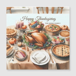 Illustration de Thanksgiving à l'aquarelle