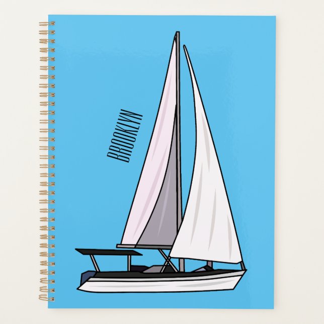 Illustration de voilier (Devant)