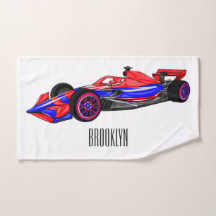Illustration de voiture de course professionnelle