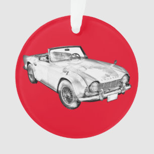 Illustration de voiture de sport de Triumph Tr4