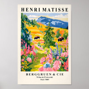 Illustration de Yellowstone, Poster du parc nation