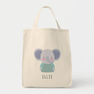 Illustration d'éléphant mignon - Sac fourre-tout p