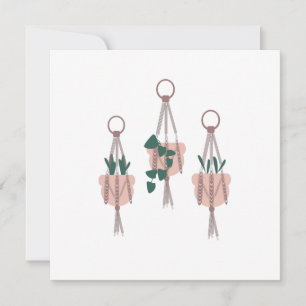 Illustration des pots de planteur de Plante Macram