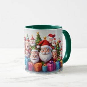 Illustration Dessin de Noël Thème Mug