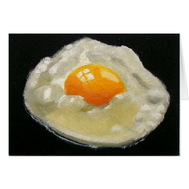 ILLUSTRATION D'OEUF AU PLAT (Devant horizontal)