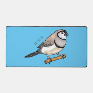 Illustration d'oiseau à deux barreaux