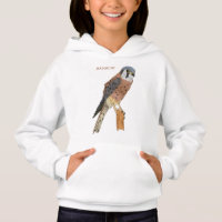 Illustration d'oiseau américain Kestrel