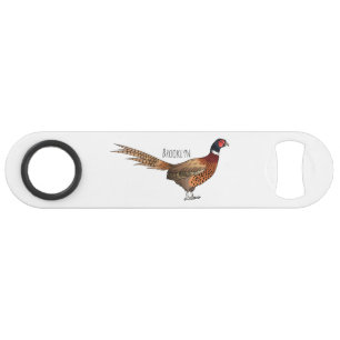Illustration d'oiseau faisan à cou circulaire