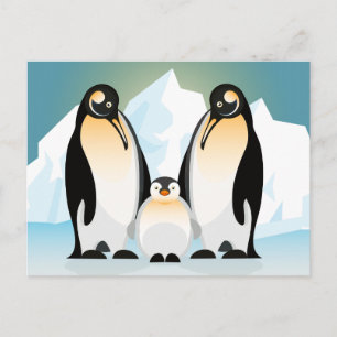 Illustration d'oiseaux - La carte postale de la fa
