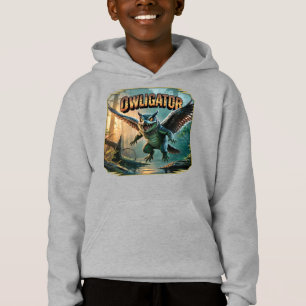Illustration d'Owligator – Un Alligator Hibou Drôl