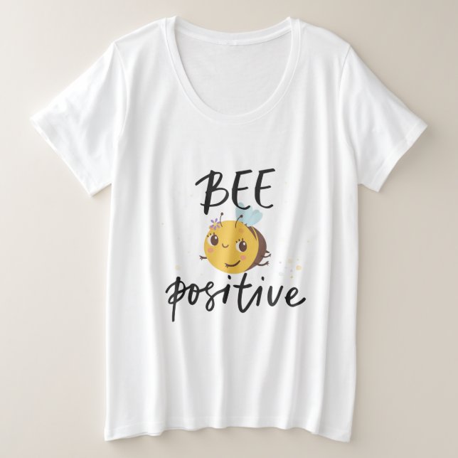 Illustration du bourdon d'abeille positif (Design devant)