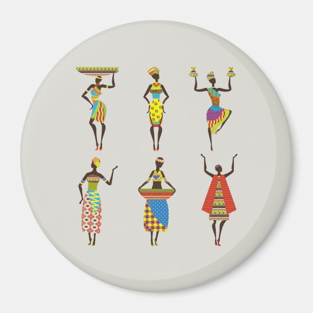 Illustration du Magnet des femmes africaines (Devant)