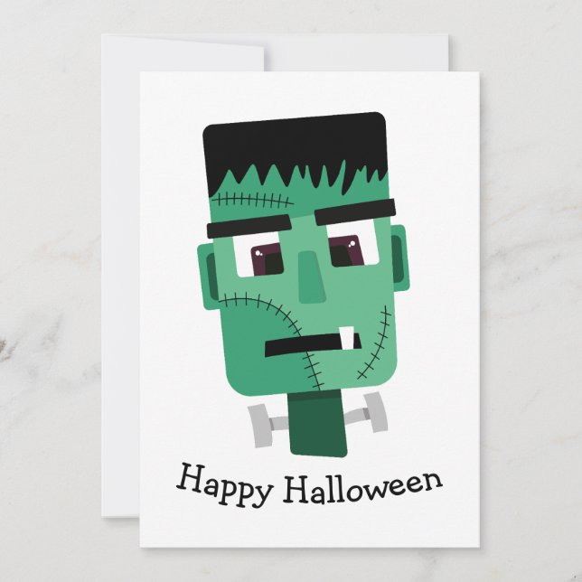 Illustration du monstre de Frankenstein (Devant)