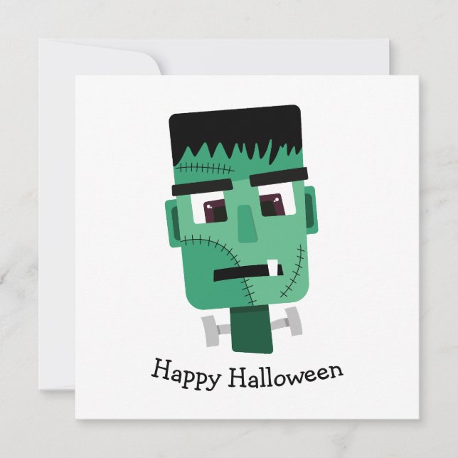 Illustration du monstre de Frankenstein (Devant)