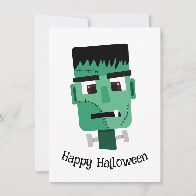 Illustration du monstre de Frankenstein (Devant)