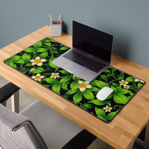 Illustration du motif floral vert luxuriant