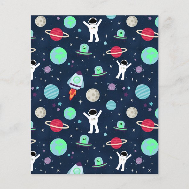 Illustration du Motif spatial (Devant)