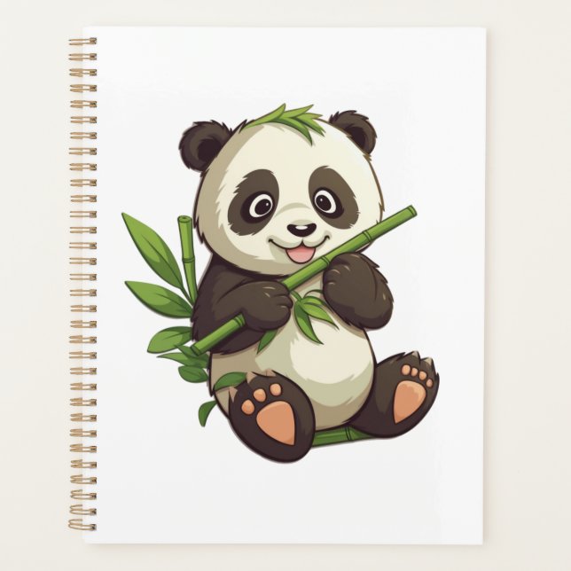 Illustration du panda de dessin (Devant)
