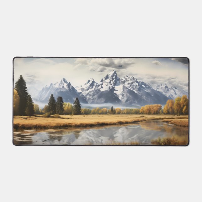 Illustration du parc national du Grand Teton Art V (Recto)
