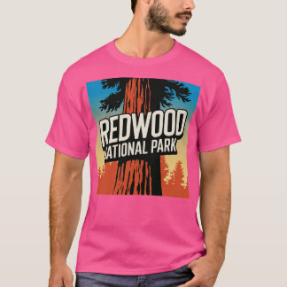 Illustration du parc national Redwood TShirt