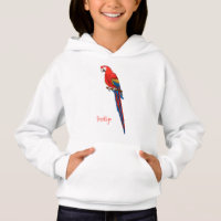 Illustration du perroquet de macaw Scarlet