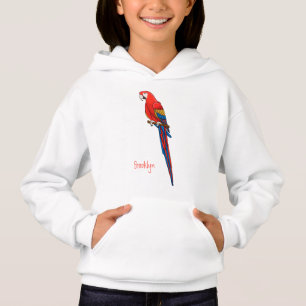 Illustration du perroquet de macaw Scarlet