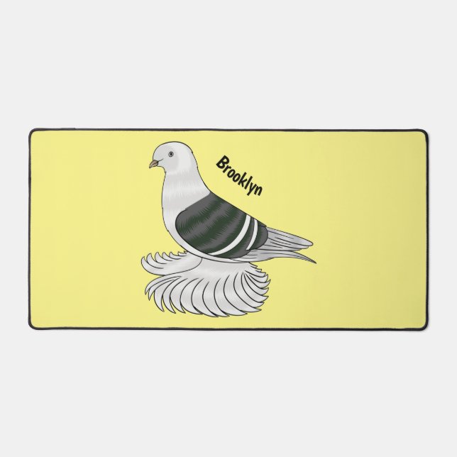 Illustration du pigeon pigeon du Bouclier de Saxon (Recto)