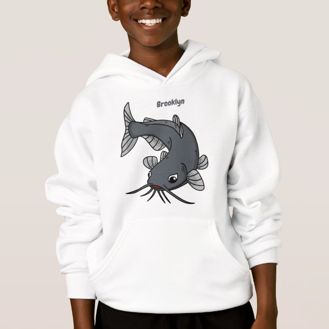 Illustration du poisson-chat mignon (Devant)