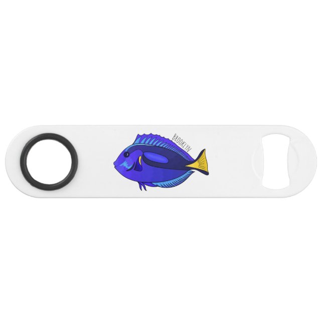 Illustration du poisson de la cuve bleue (Devant (Horizontal))