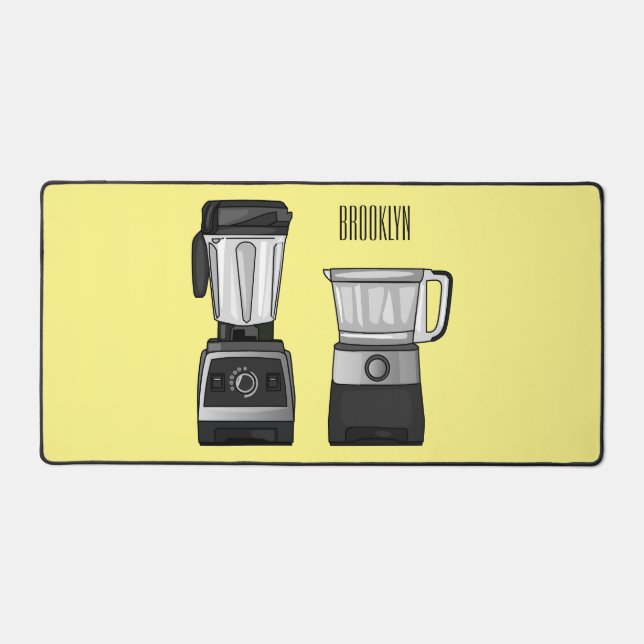 Illustration du processeur et du mixeur alimentair (Recto)