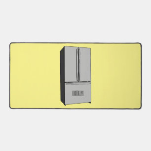 Illustration du réfrigérateur de porte française