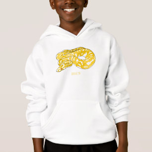Illustration du serpent python birman