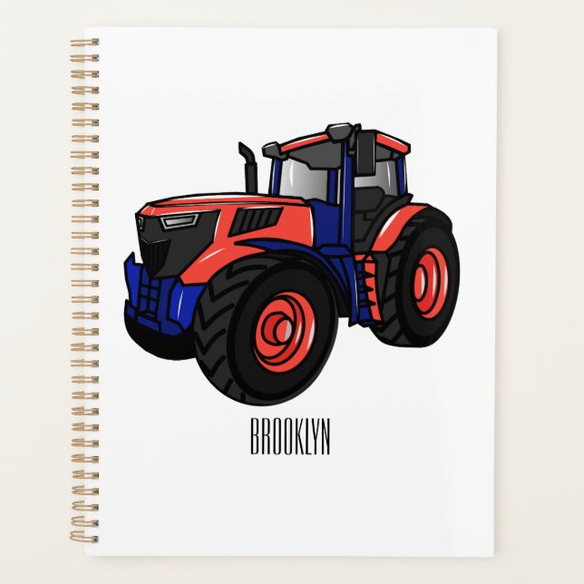Illustration du tracteur (Devant)