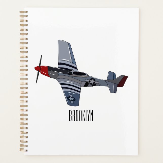 Illustration d'un avion de chasse-bombardier (Devant)