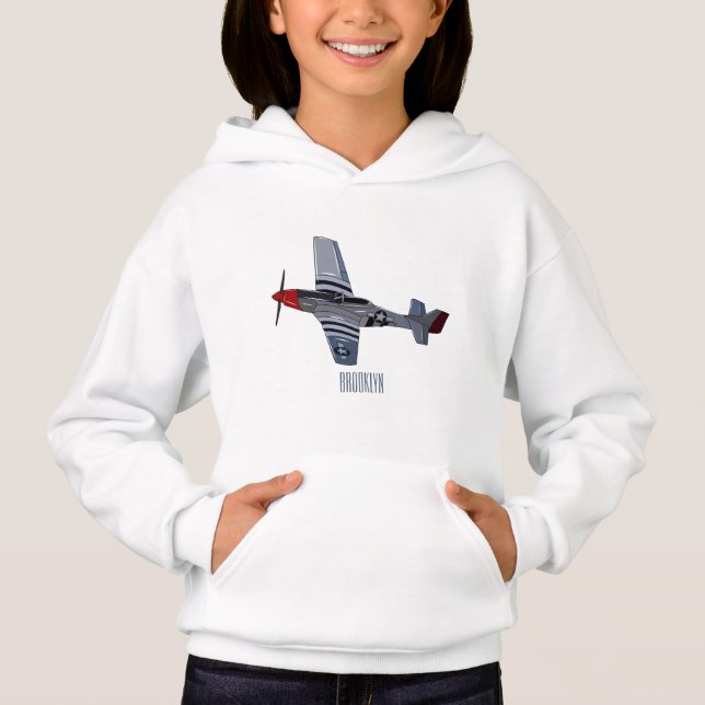 Illustration d'un avion de chasse-bombardier (Devant)
