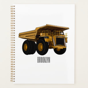 Illustration d'un camion à grande échelle