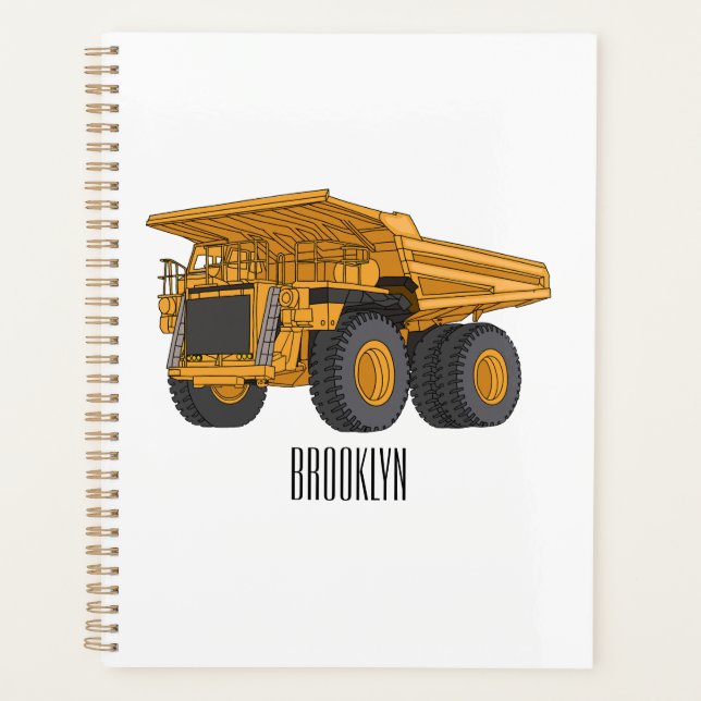 Illustration d'un camion à grande échelle (Devant)