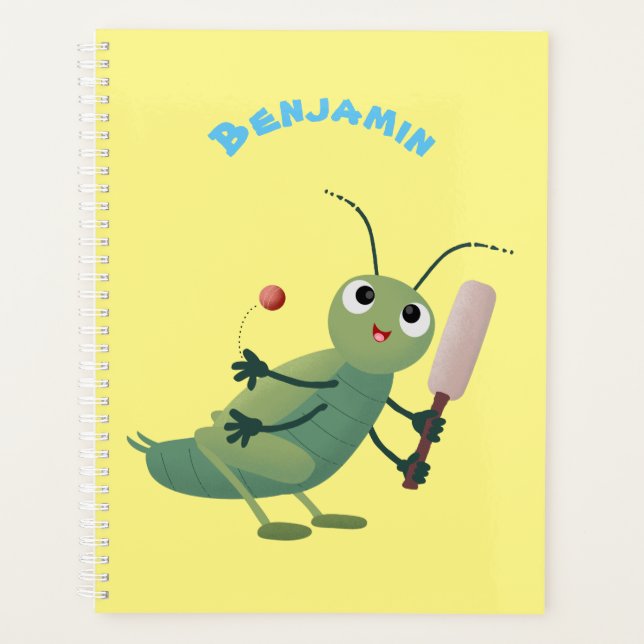 Illustration d'un insecte du cricket vert mou (Devant)