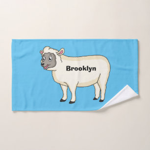 Illustration d'un mouton joyeux