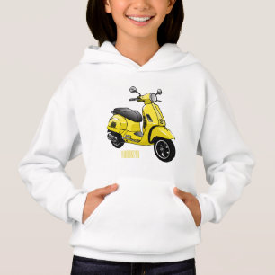 Illustration d'une moto cyclable