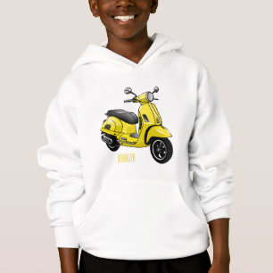 Illustration d'une moto cyclable