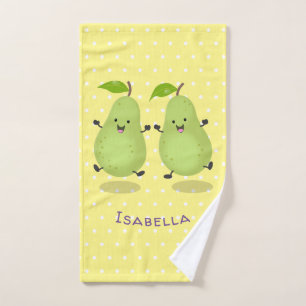 Illustration d'une paire de poires mignonne