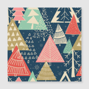 Illustration festive sans couture d'arbres de Noël