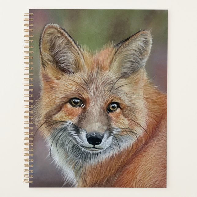 Illustration Fox planificateur quotidien (Devant)